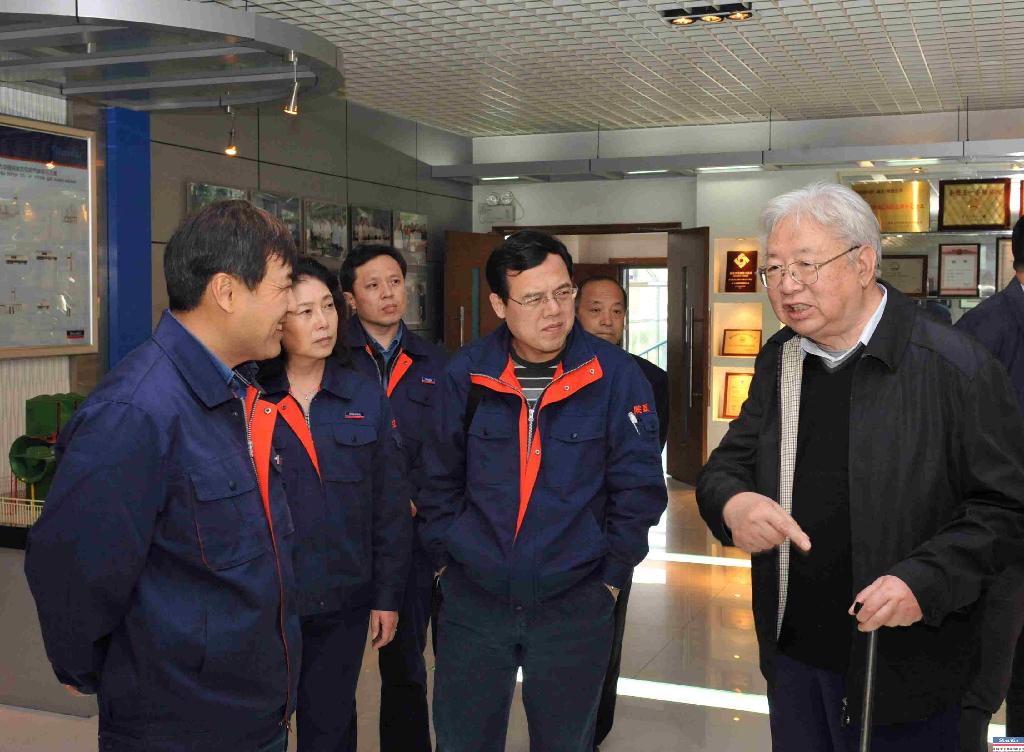 原机械工业部总工程师、副部长陆燕荪一行来访yl23411永利集团