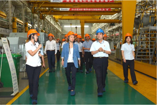 西安高新技术产业开发区管委会副主任韩红丽一行来访yl23411永利